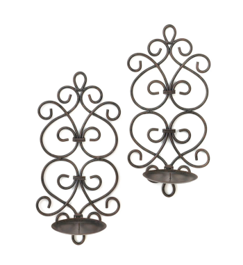 SCROLLWORK WALL SCONCES