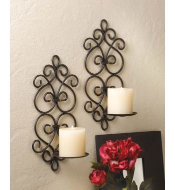 SCROLLWORK WALL SCONCES