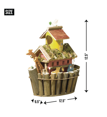 NOAH'S ARK BIRDHOUSE