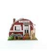 RED TRAILER BIRDHOUSE