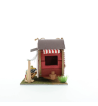 RED TRAILER BIRDHOUSE
