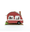 RED TRAILER BIRDHOUSE