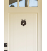 HORSESHOE CAST IRON DOOR KNOCKER