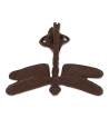 DRAGONFLY CAST IRON DOOR KNOCKER
