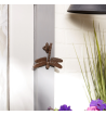 DRAGONFLY CAST IRON DOOR KNOCKER