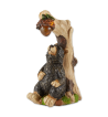 BLACK BEAR SOLAR STATUE