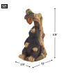 BLACK BEAR SOLAR STATUE