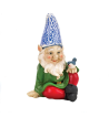 CHEERY GNOME SOLAR STATUE