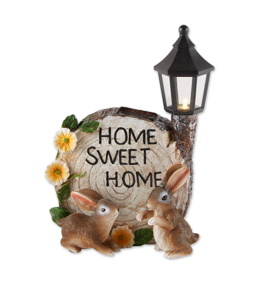 SOLAR HOME SWEET HOME BUNNIES