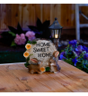 SOLAR HOME SWEET HOME BUNNIES