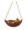 NAPPING CAT ON HAMMOCK FIGURINE