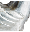 GALVANIZED ROOSTER SCULPTURE
