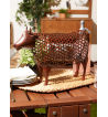 CHICKEN WIRE COW SCULPTURE