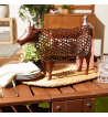 CHICKEN WIRE COW SCULPTURE