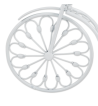 WHITE BICYCLE PLANTER