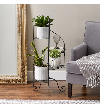 SPIRAL SHOWCASE PLANT STAND