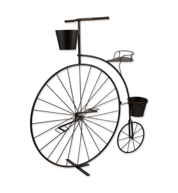 OLD-FASHIONED BICYCLE PLANT STAND