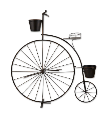 OLD-FASHIONED BICYCLE PLANT STAND