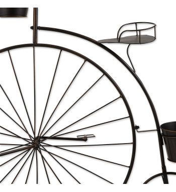 OLD-FASHIONED BICYCLE PLANT STAND