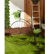OLD-FASHIONED BICYCLE PLANT STAND