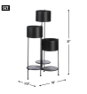 3-TIER BARREL BUCKET PLANT STAND